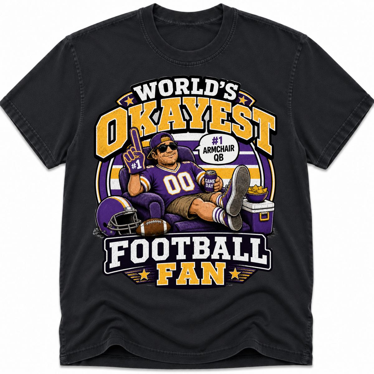 Worlds Okayest Football Fan Minnesota
