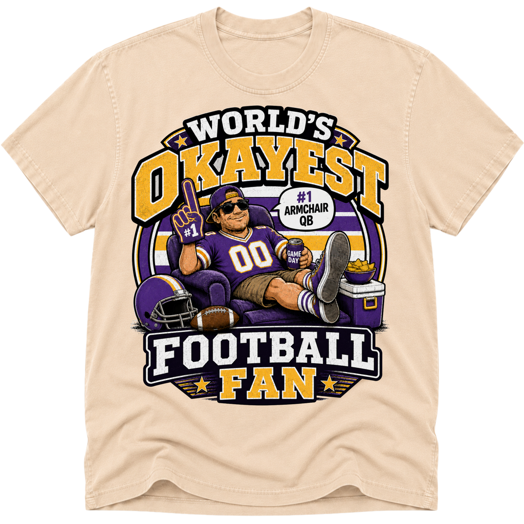 Worlds Okayest Football Fan Minnesota