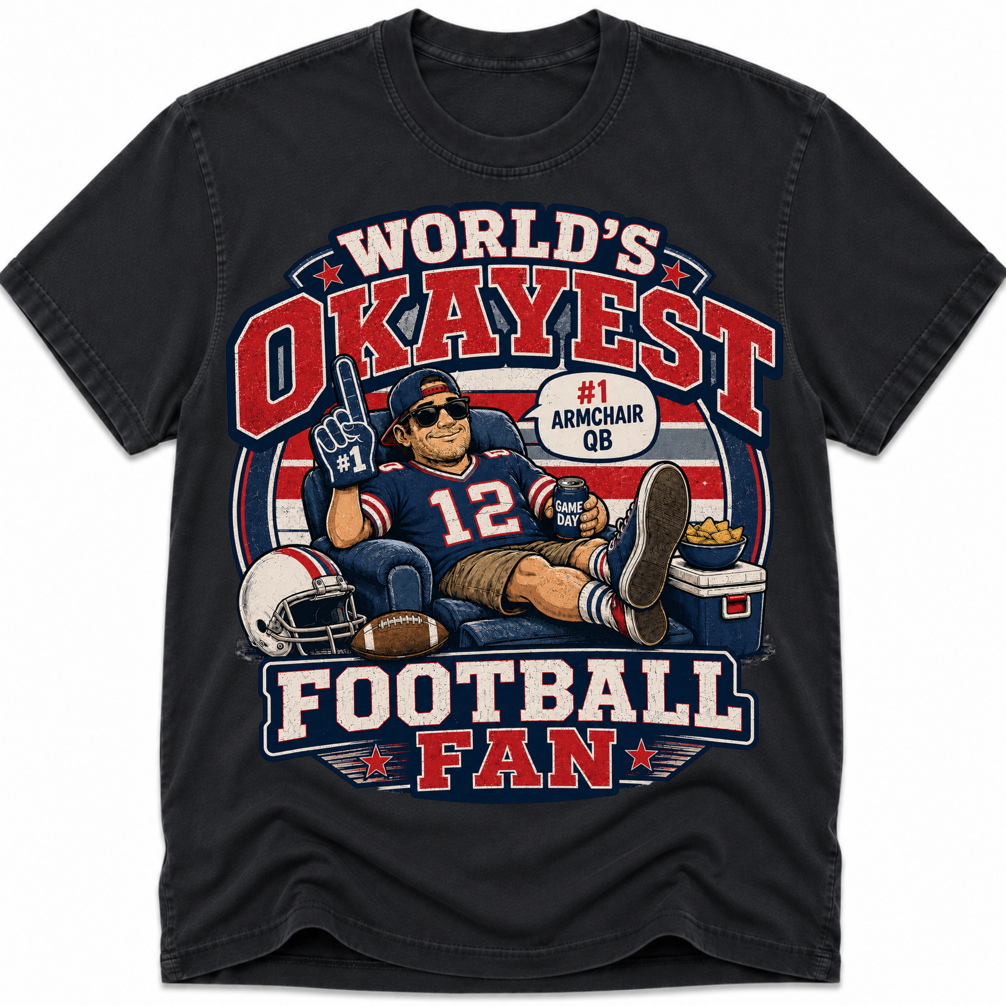 Worlds Okayest Football Fan New England