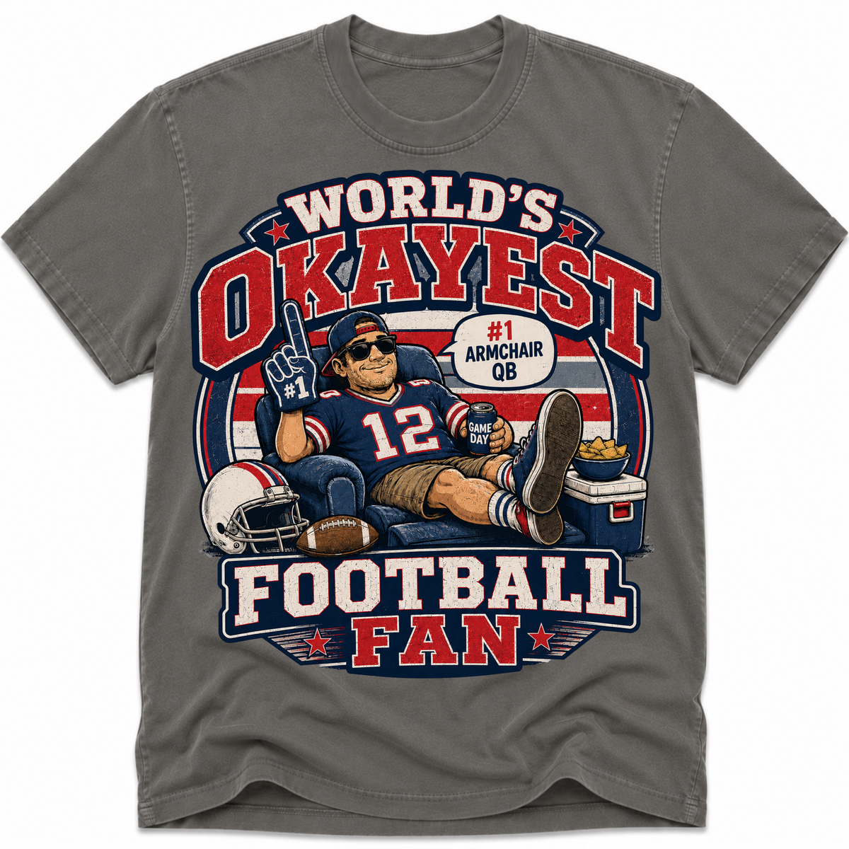 Worlds Okayest Football Fan New England