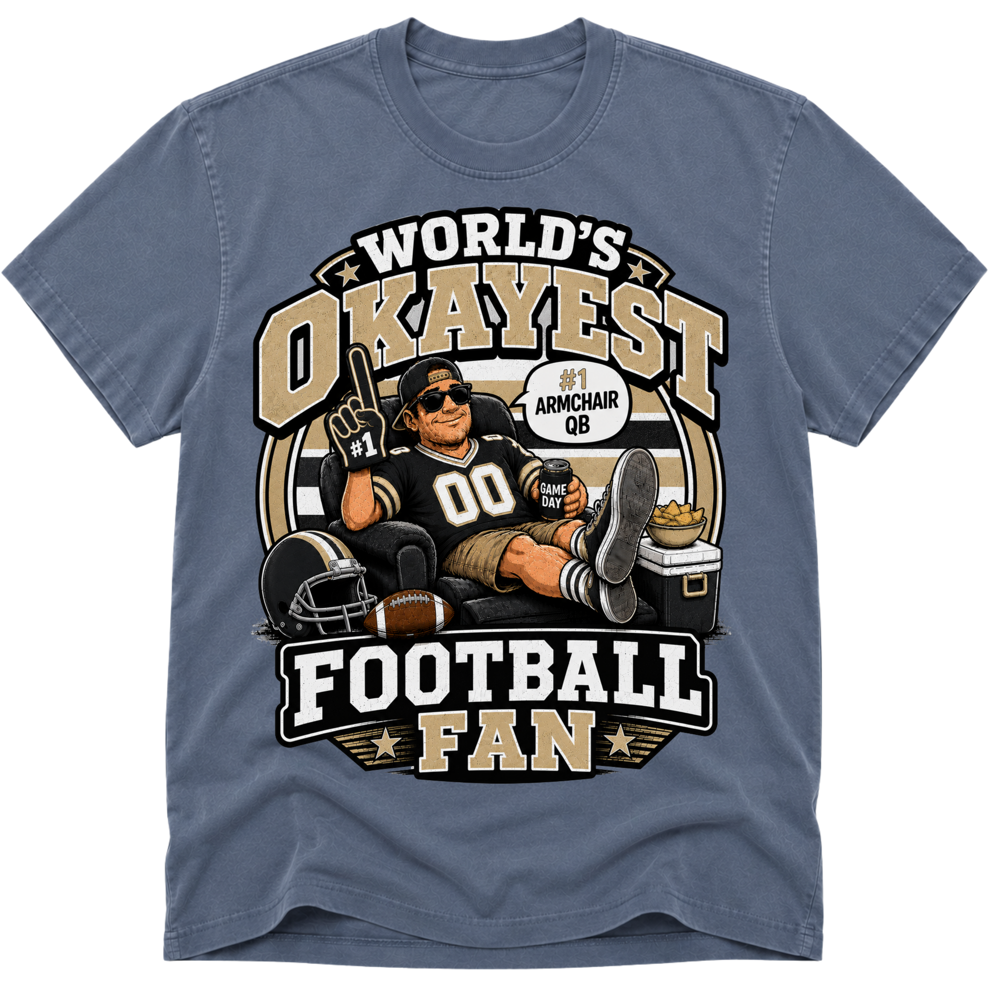 Worlds Okayest Football Fan New Orleans
