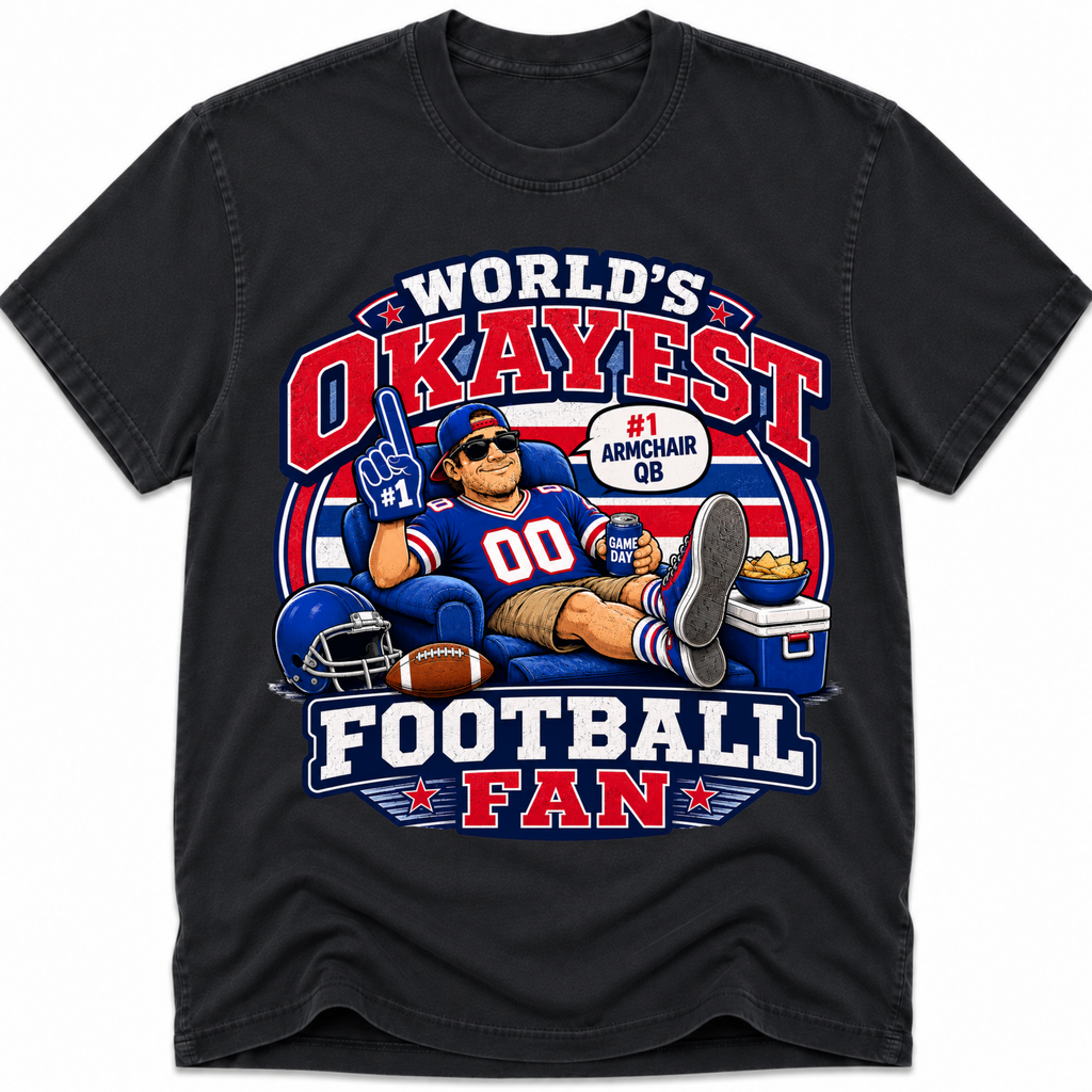 Worlds Okayest Football Fan New York G