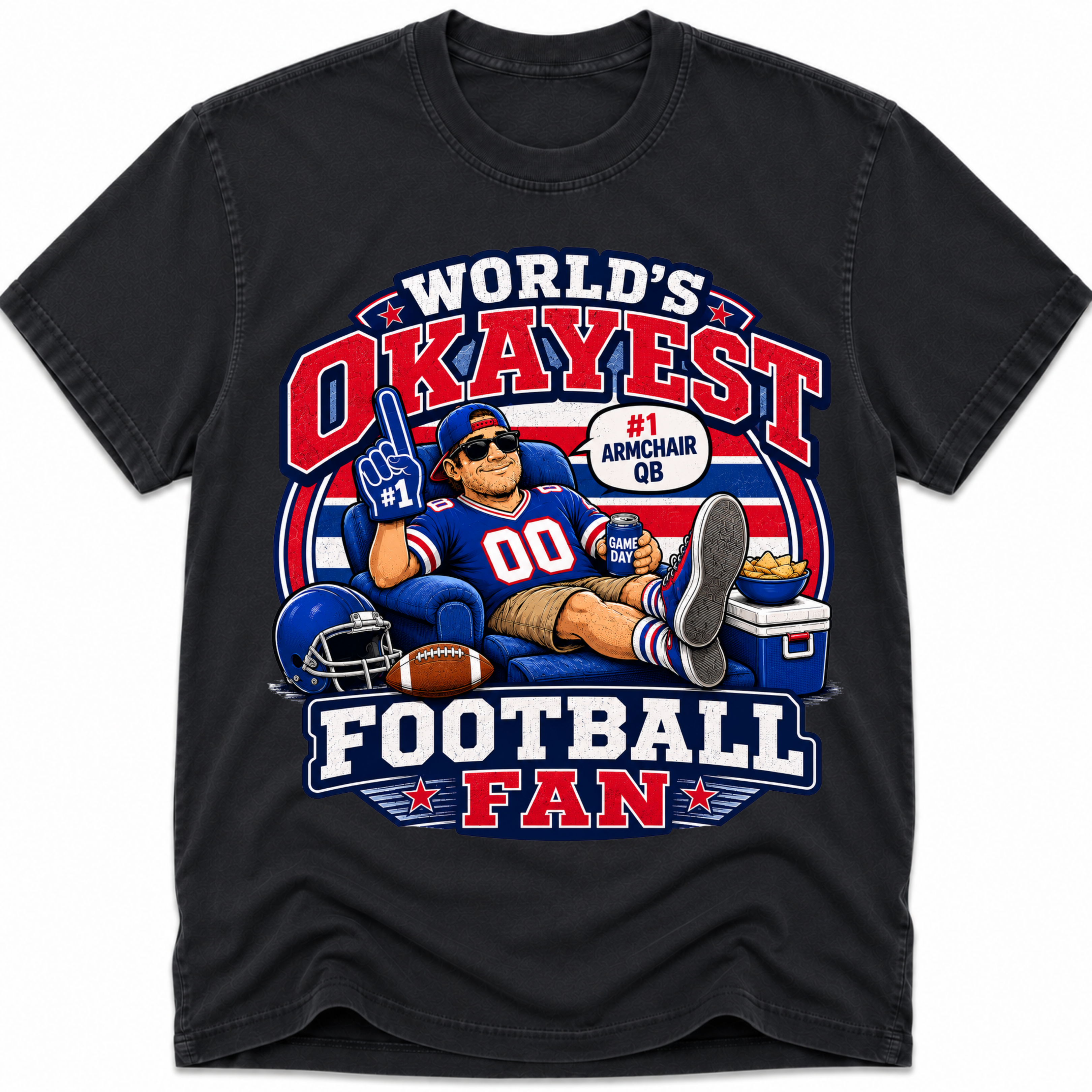 Worlds Okayest Football Fan New York G