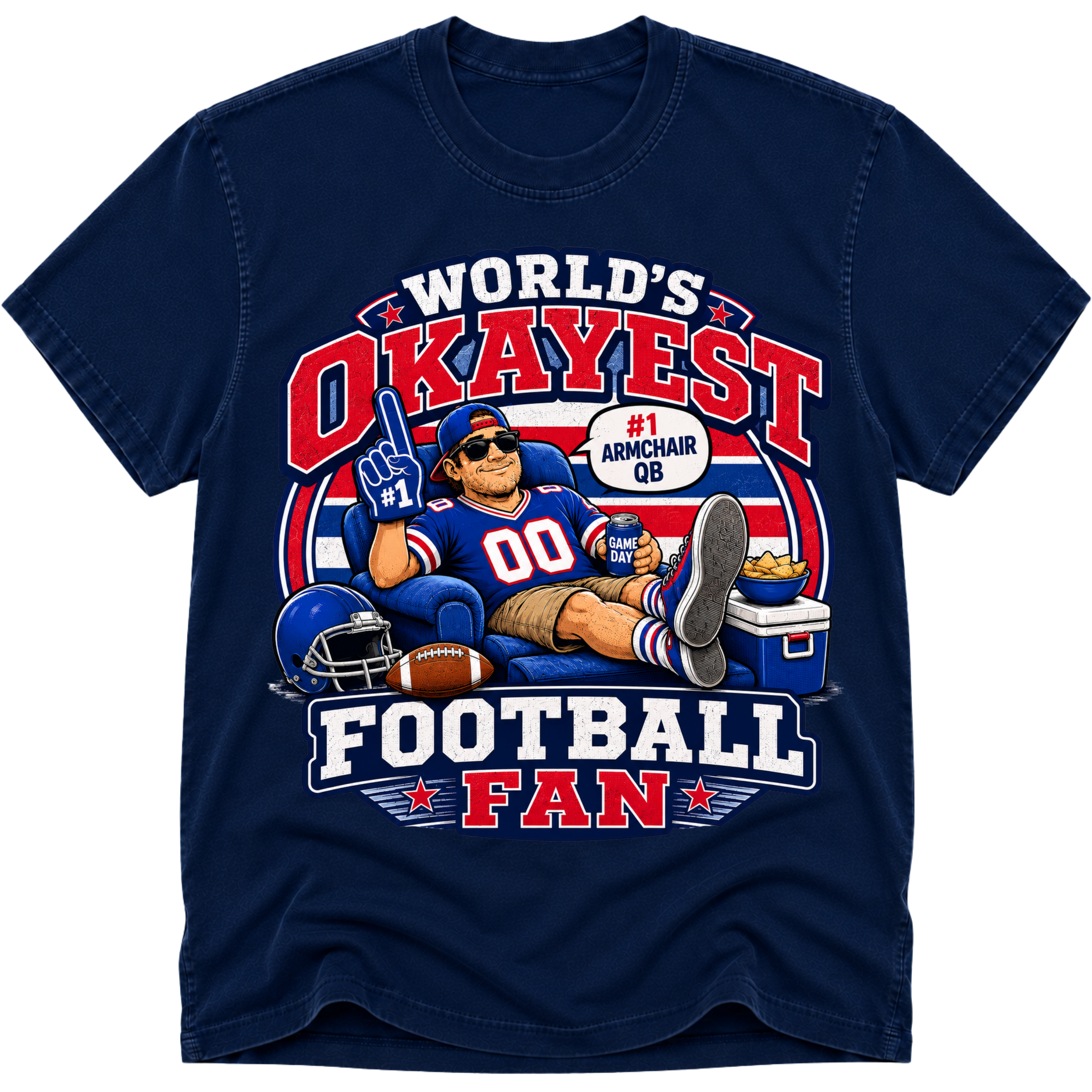Worlds Okayest Football Fan New York G