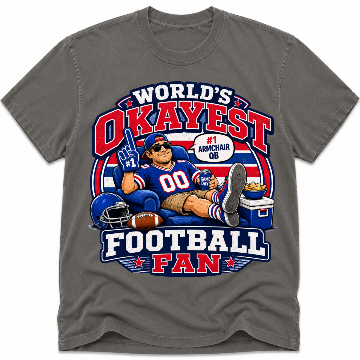 Worlds Okayest Football Fan New York G