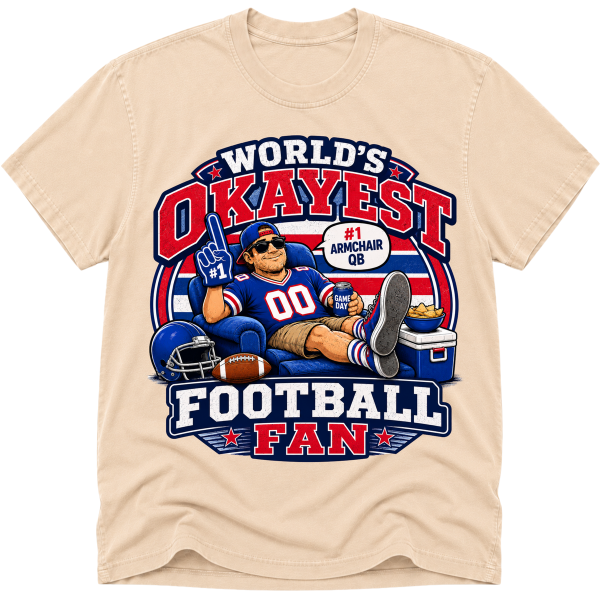 Worlds Okayest Football Fan New York G