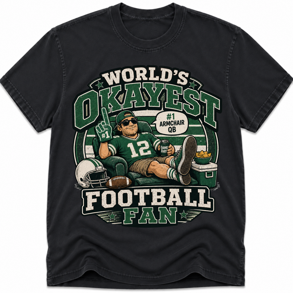 Worlds Okayest Football Fan New York J