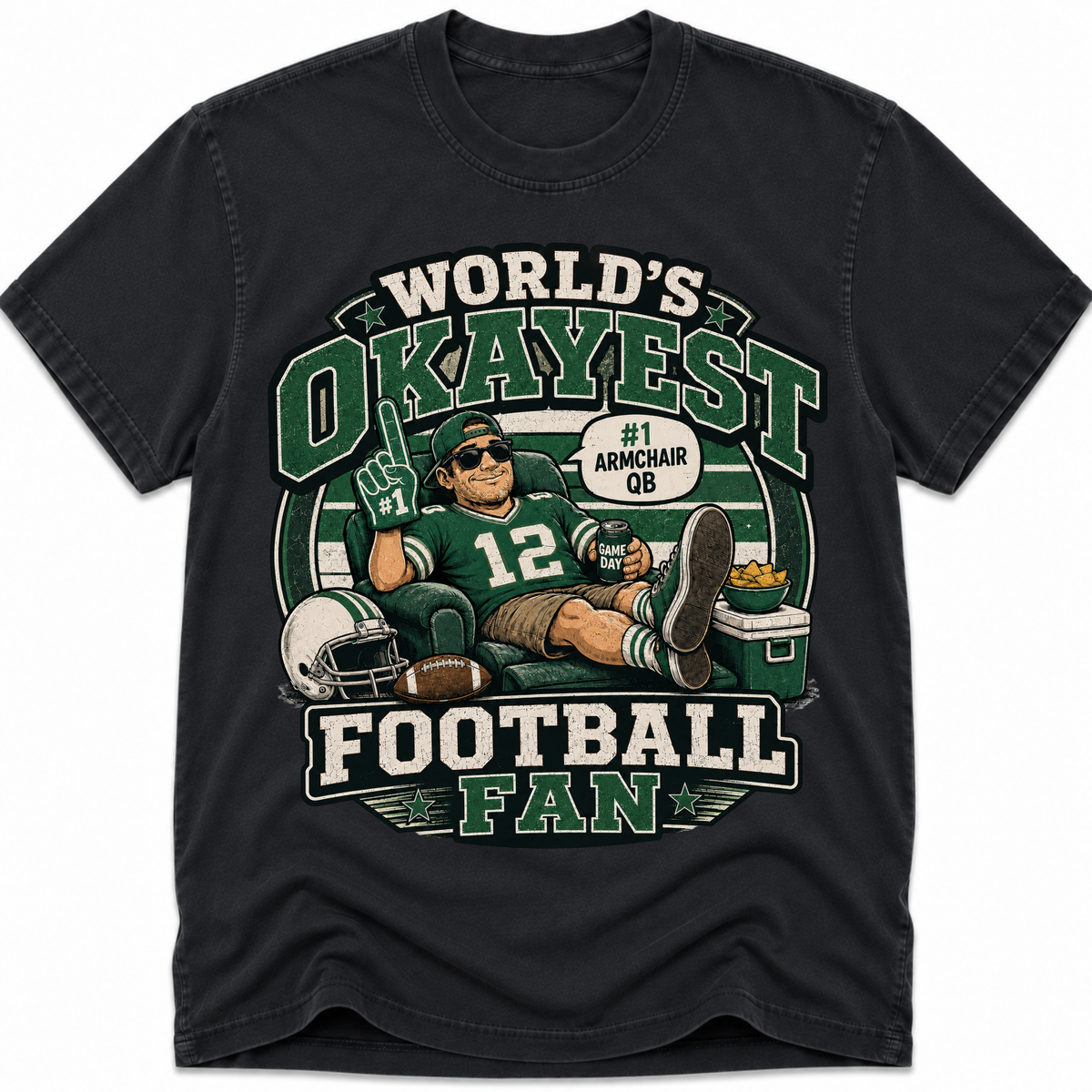 Worlds Okayest Football Fan New York J