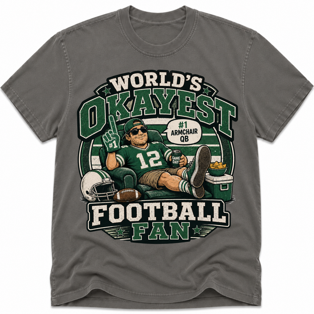 Worlds Okayest Football Fan New York J