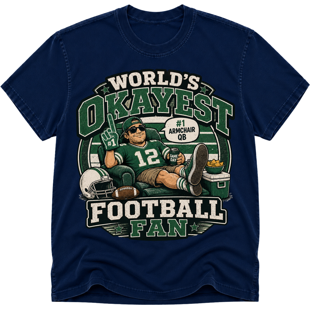 Worlds Okayest Football Fan New York J
