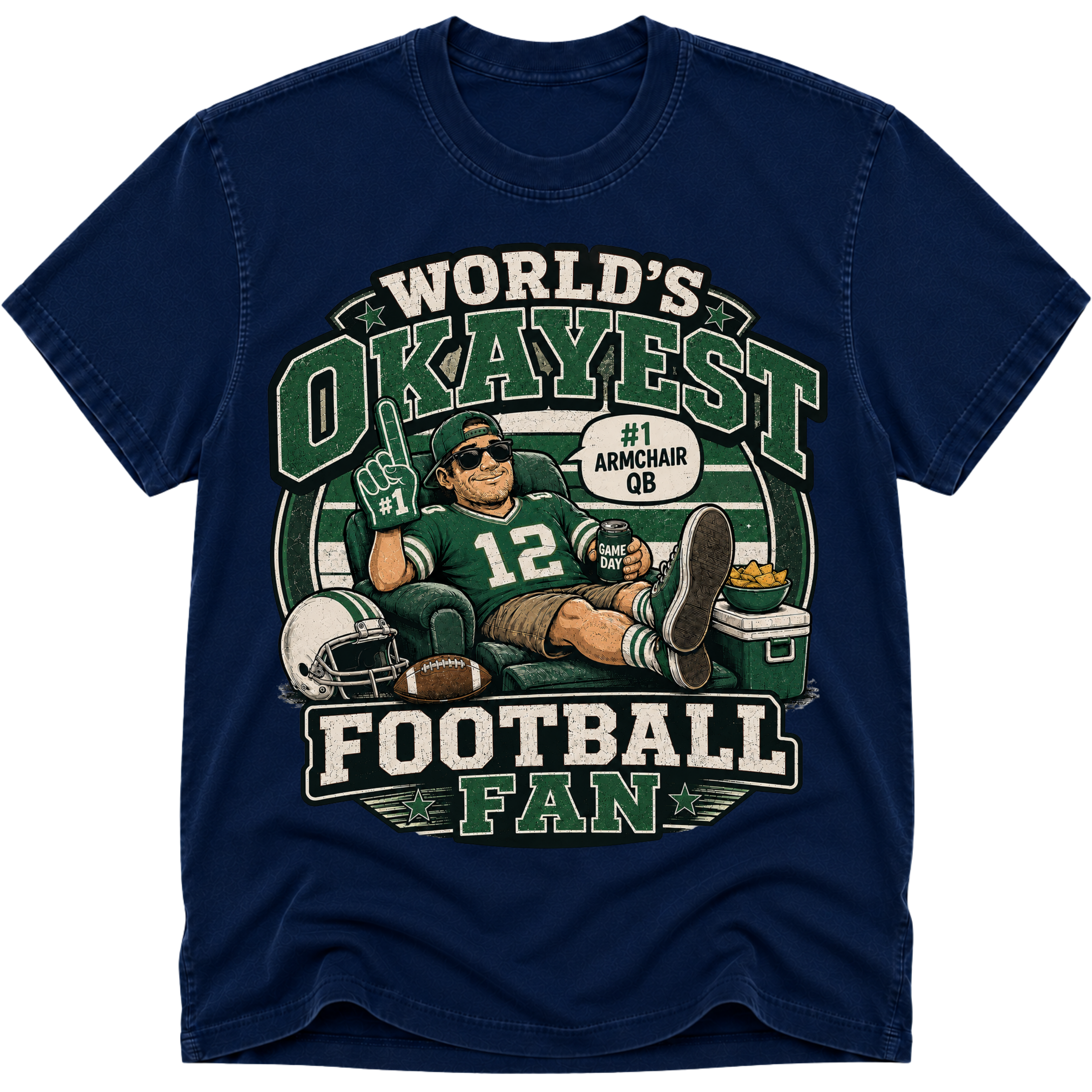 Worlds Okayest Football Fan New York J
