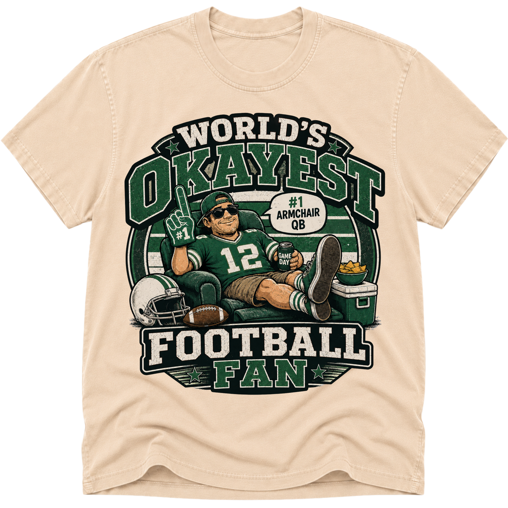 Worlds Okayest Football Fan New York J