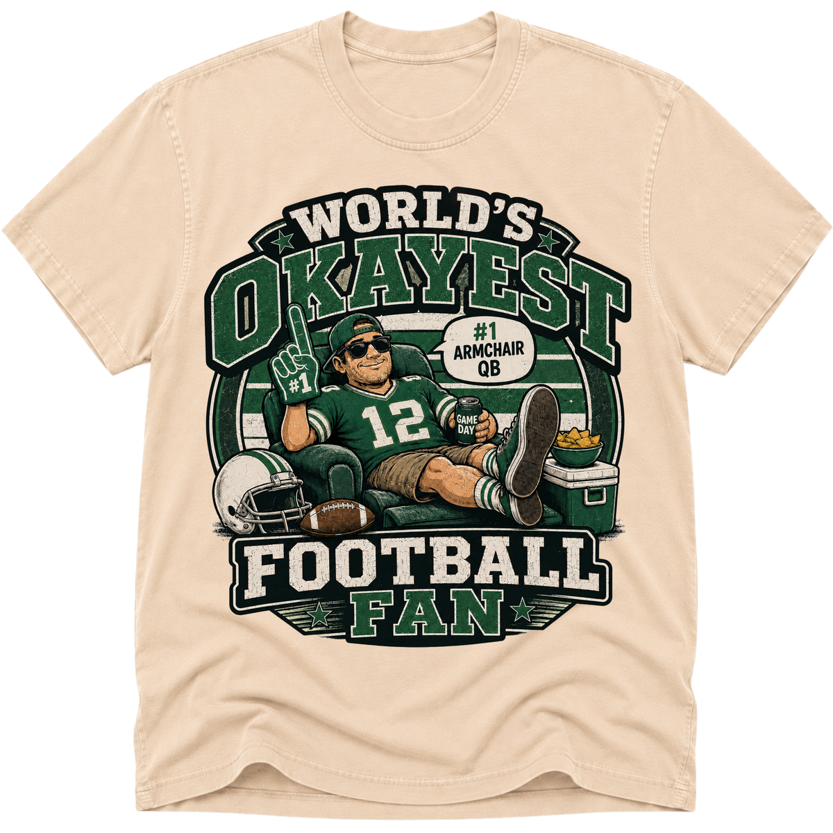 Worlds Okayest Football Fan New York J