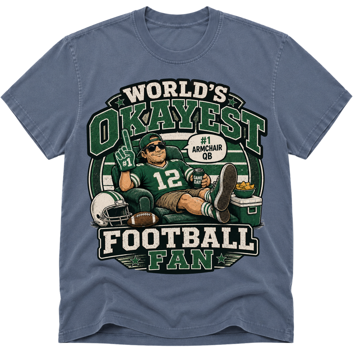 Worlds Okayest Football Fan New York J