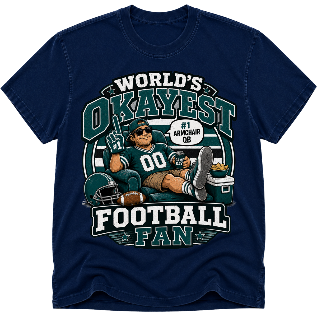 Worlds Okayest Football Fan Philadelphia