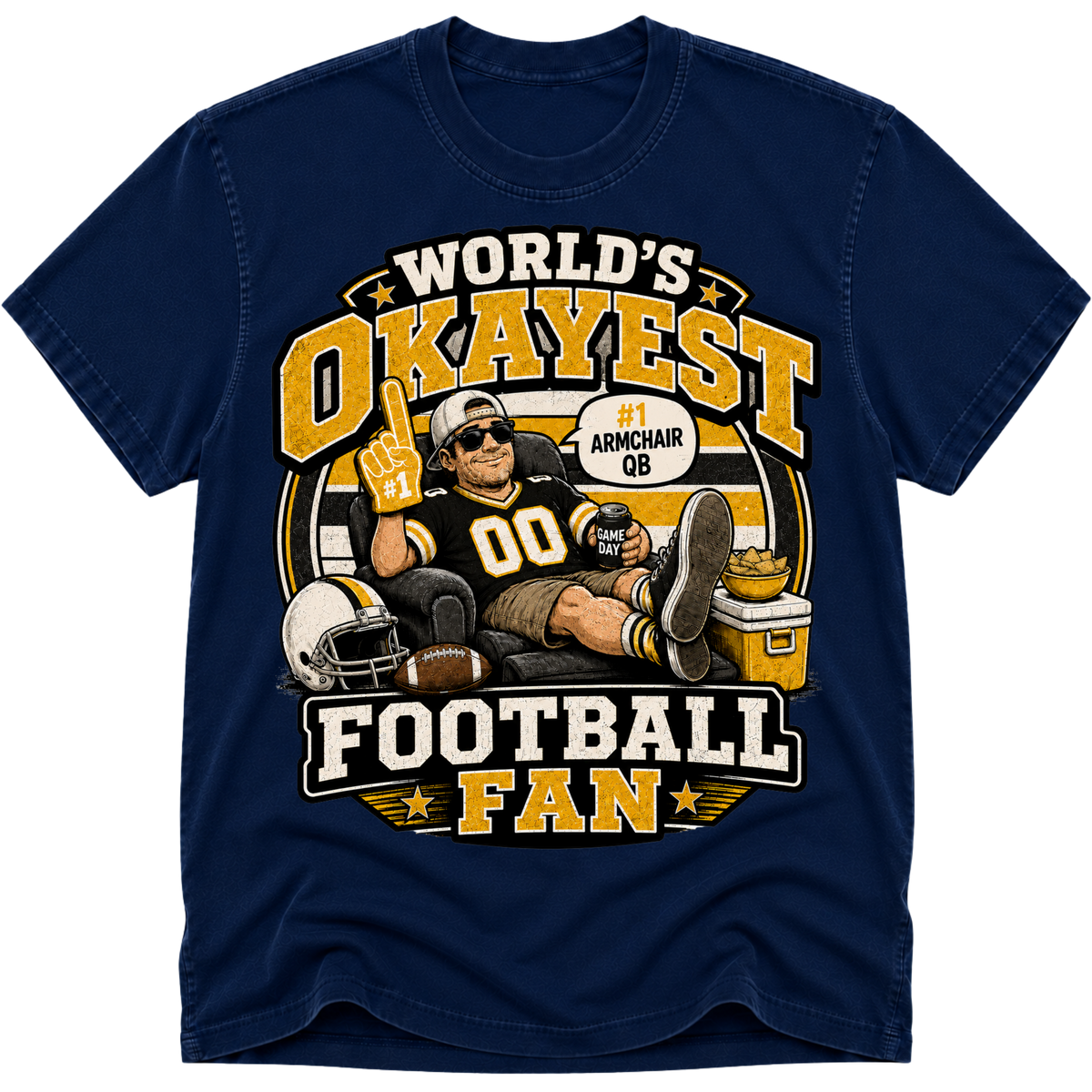 Worlds Okayest Football Fan Pittsburgh