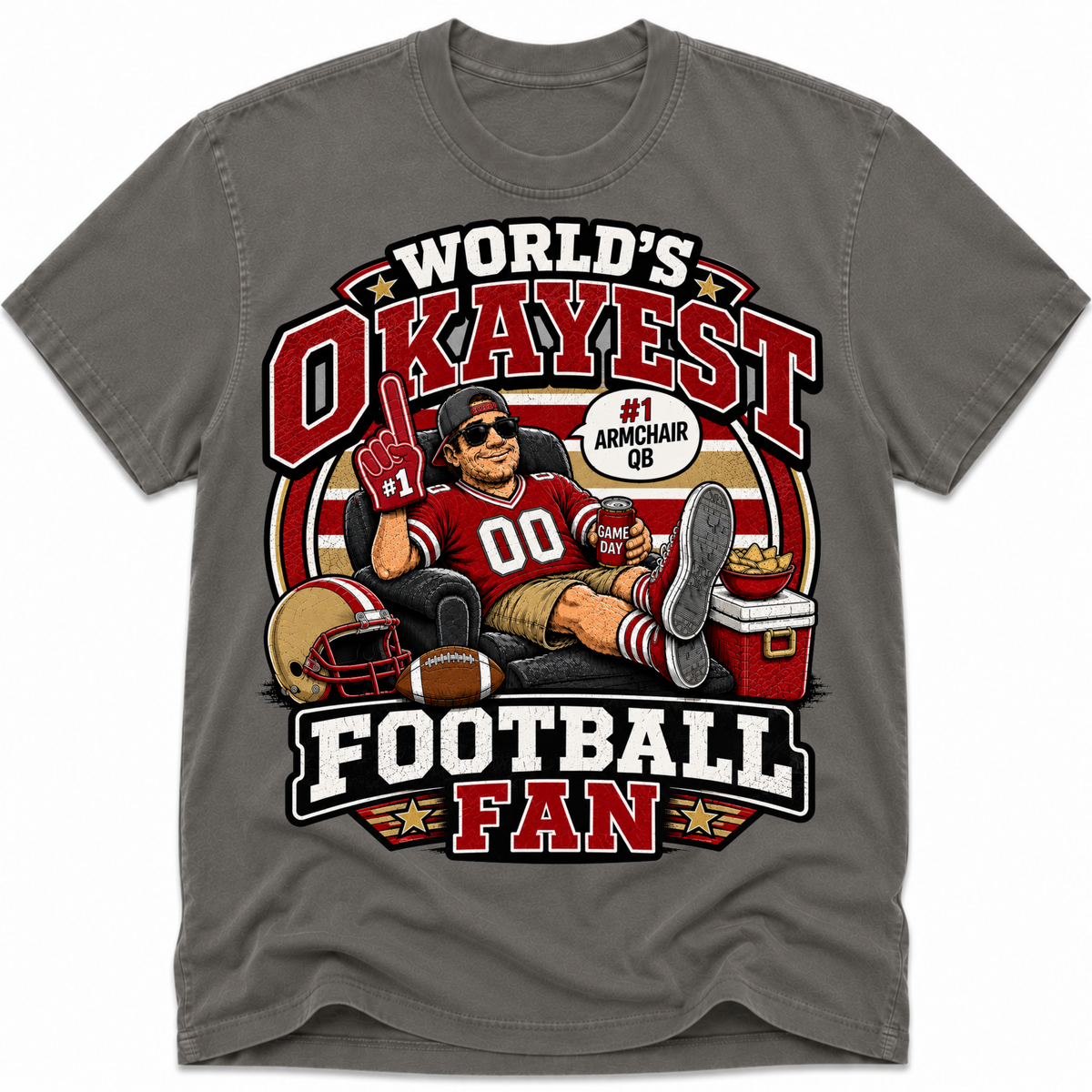 Worlds Okayest Football Fan San Francisco