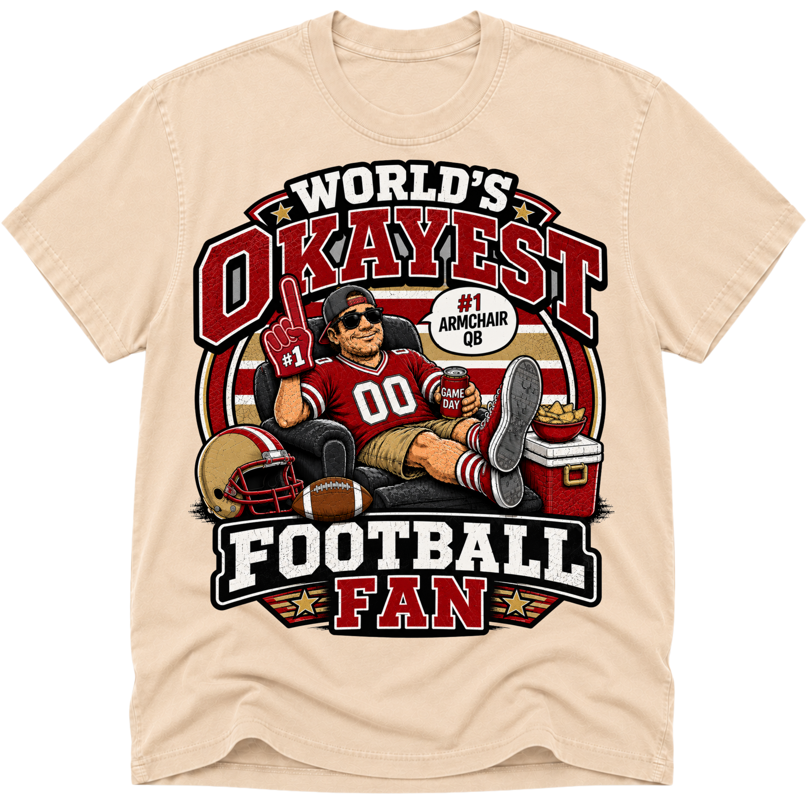 Worlds Okayest Football Fan San Francisco