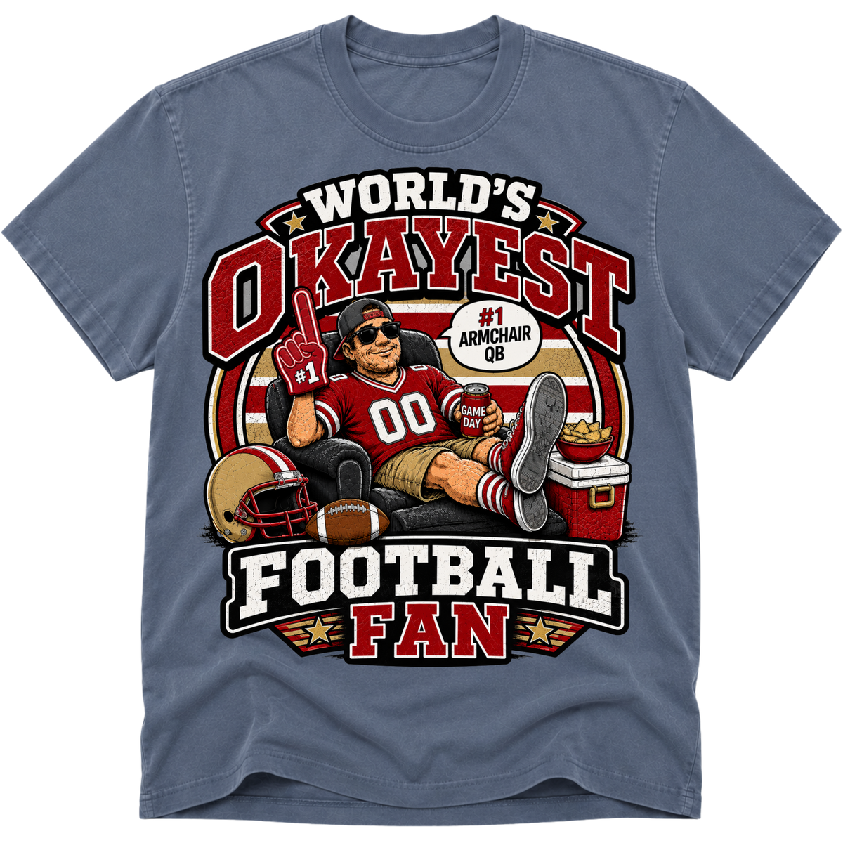 Worlds Okayest Football Fan San Francisco