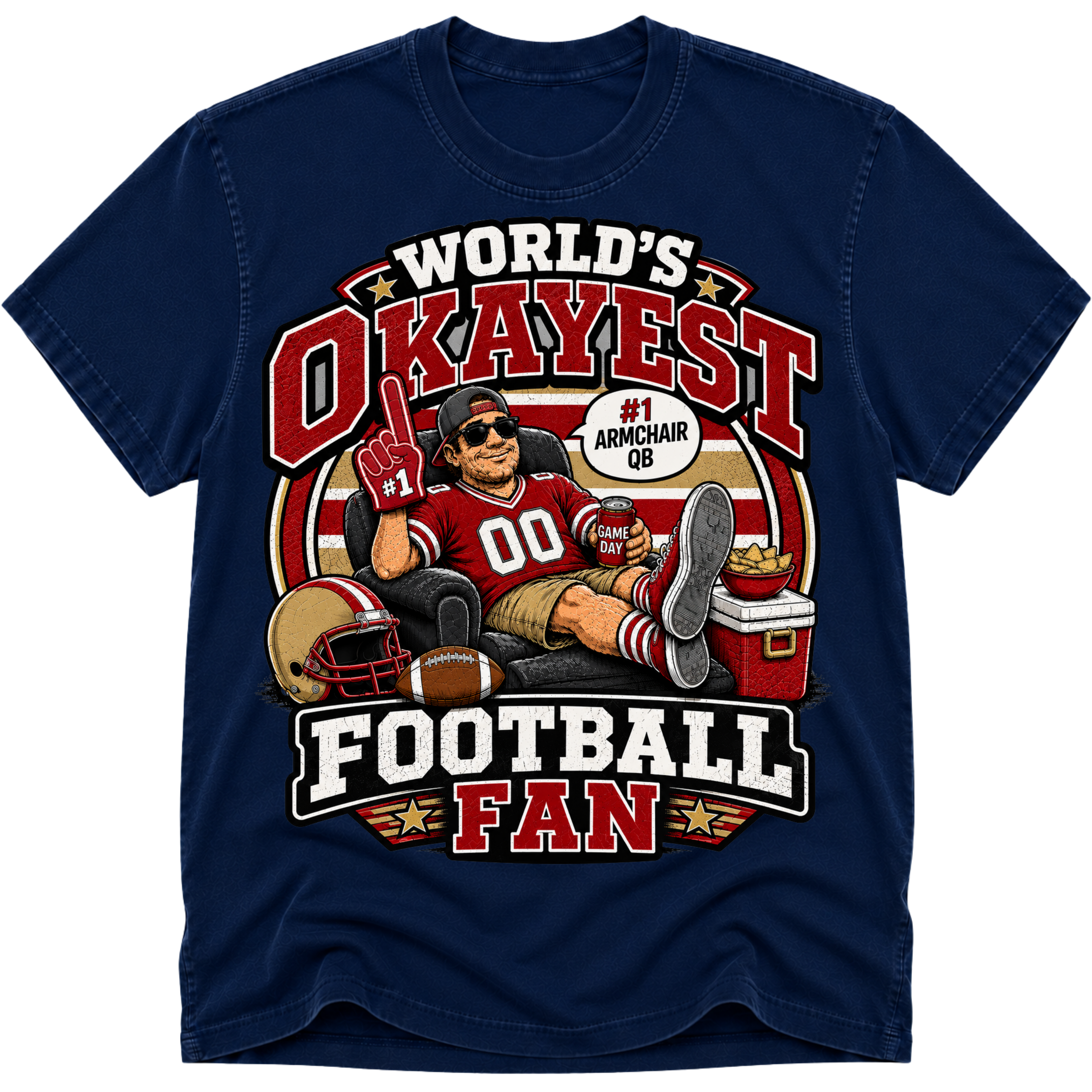 Worlds Okayest Football Fan San Francisco