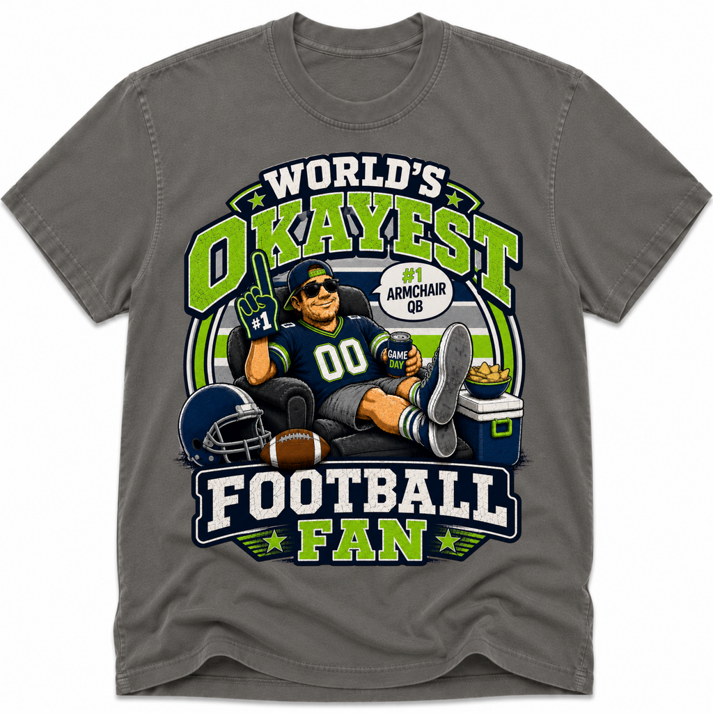 Worlds Okayest Football Fan Seattle