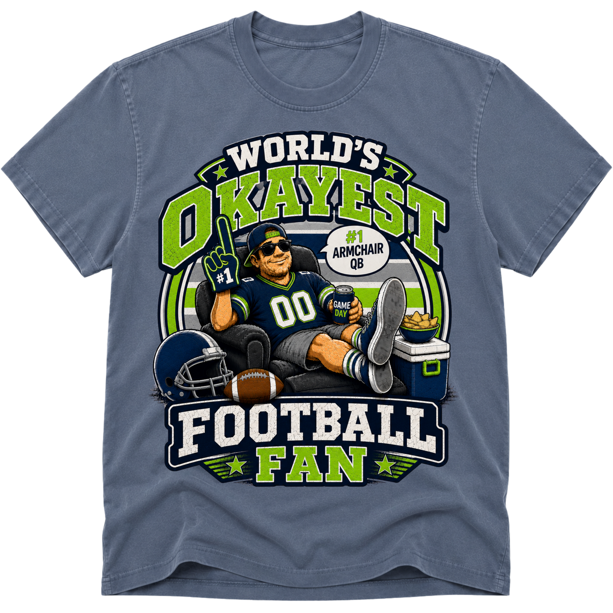 Worlds Okayest Football Fan Seattle
