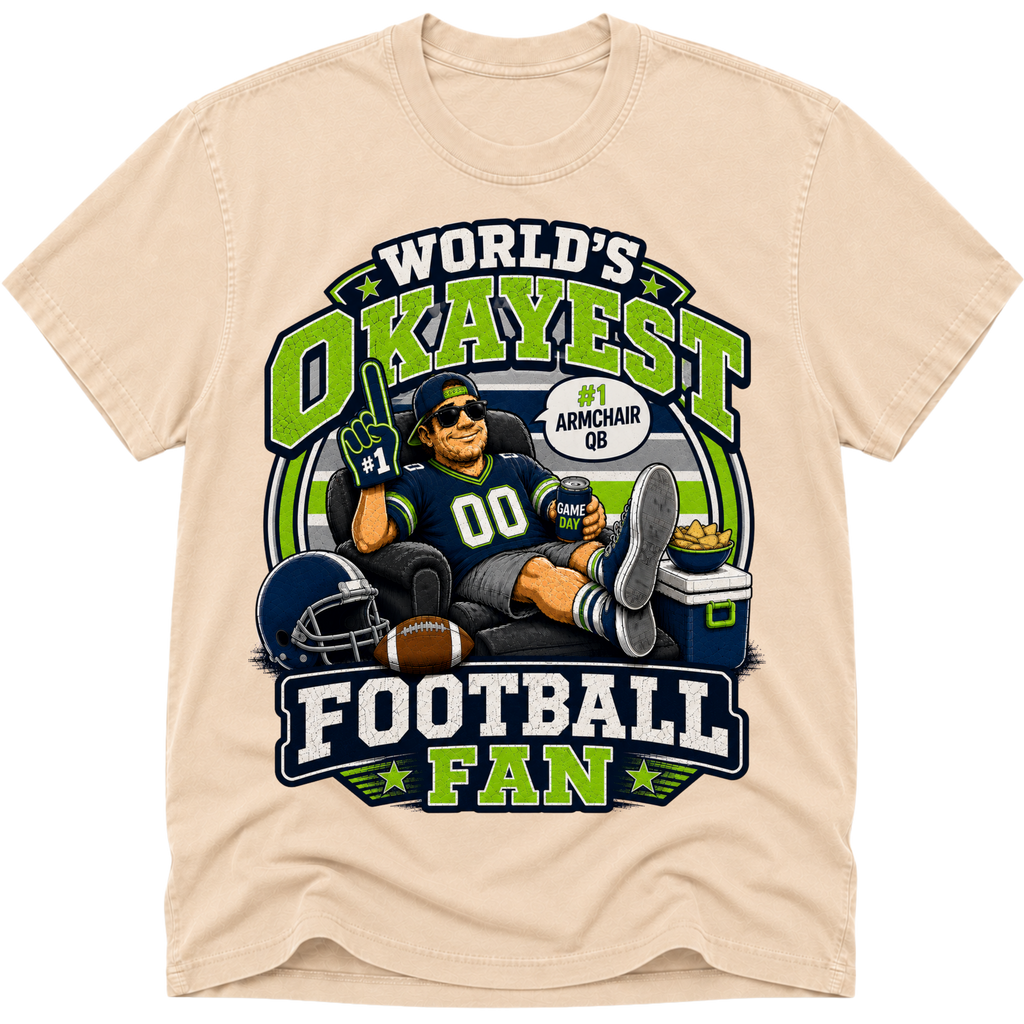 Worlds Okayest Football Fan Seattle