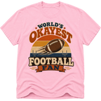 Worlds Okayest Football Fan Retro