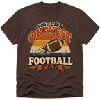 Worlds Okayest Football Fan Retro