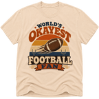 Worlds Okayest Football Fan Retro