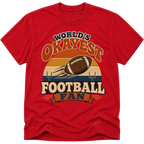 Worlds Okayest Football Fan Retro