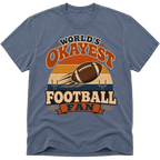 Worlds Okayest Football Fan Retro