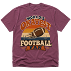 Worlds Okayest Football Fan Retro