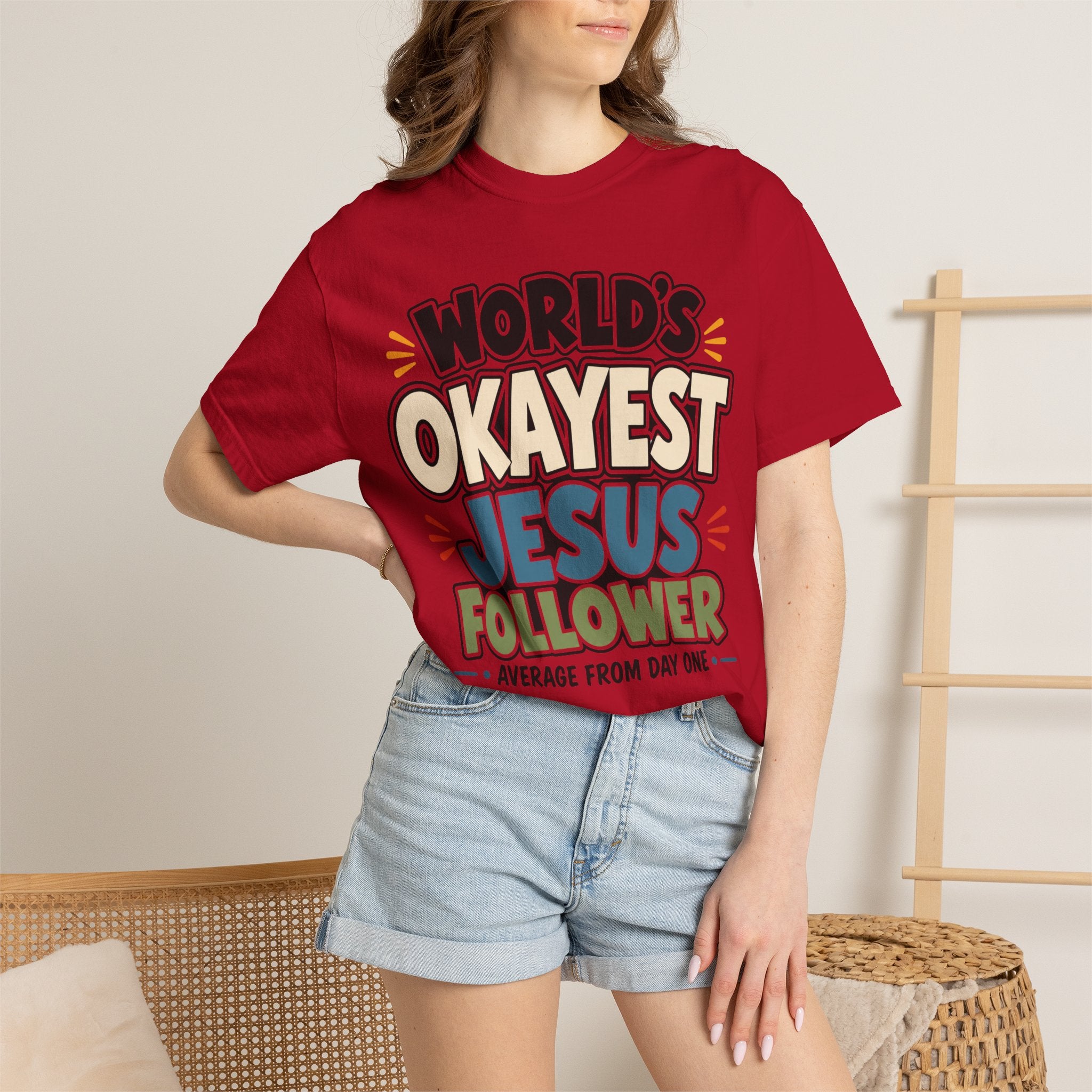 Worlds Okayest Jesus Follower Text