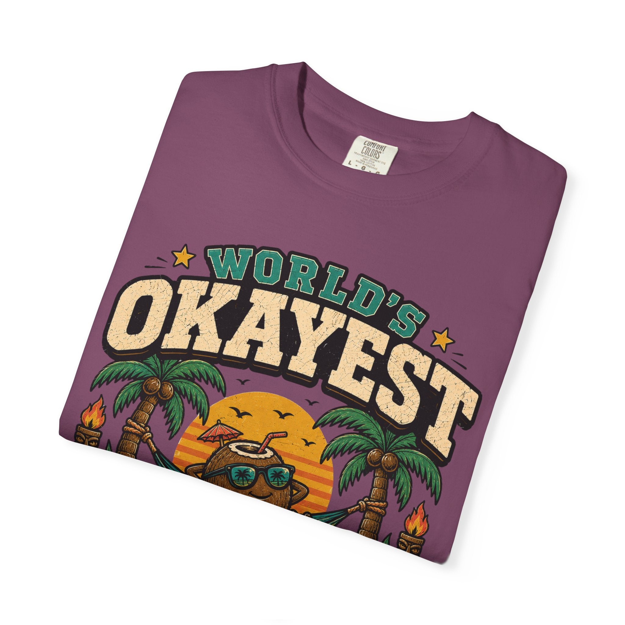 Worlds Okayest Beach Bum Coconut