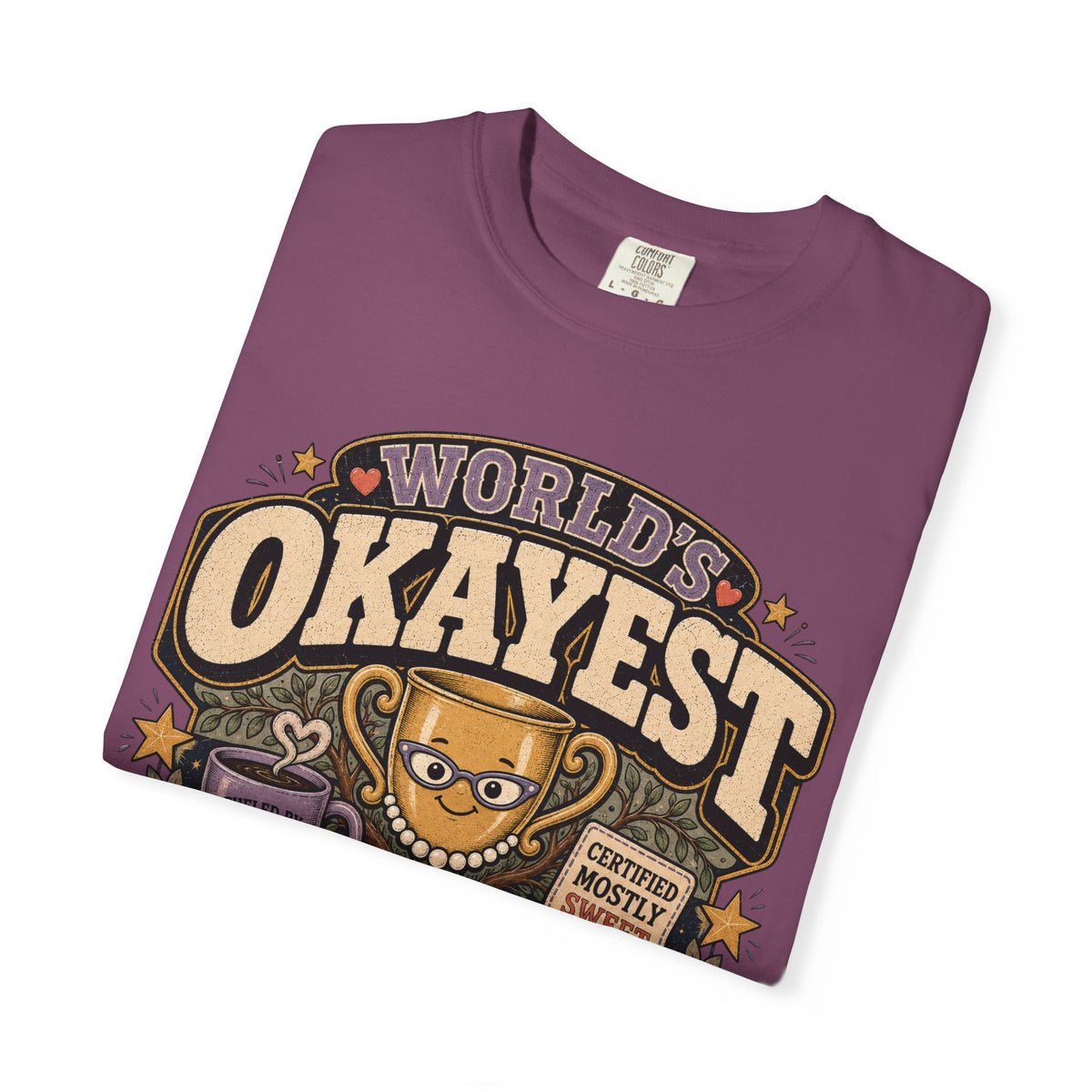 Worlds Okayest Grandma Trophy