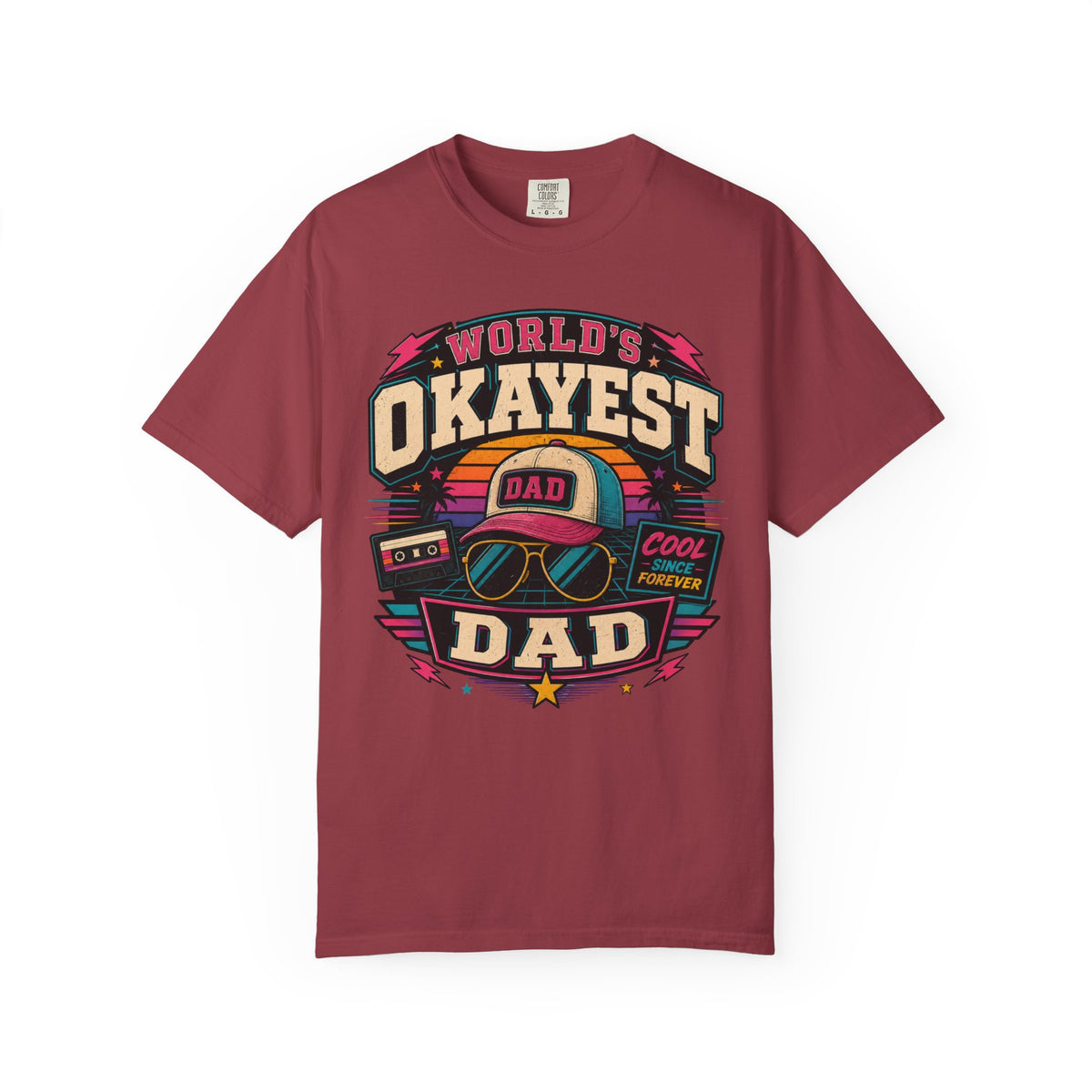 Worlds Okayest Dad 80's