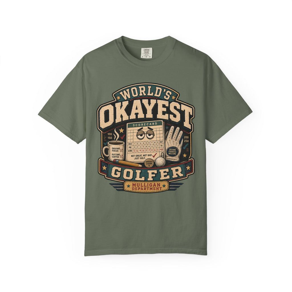 Worlds Okayest Golfer Scorecard