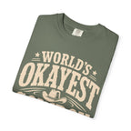 Worlds Okayest Cowboy Text
