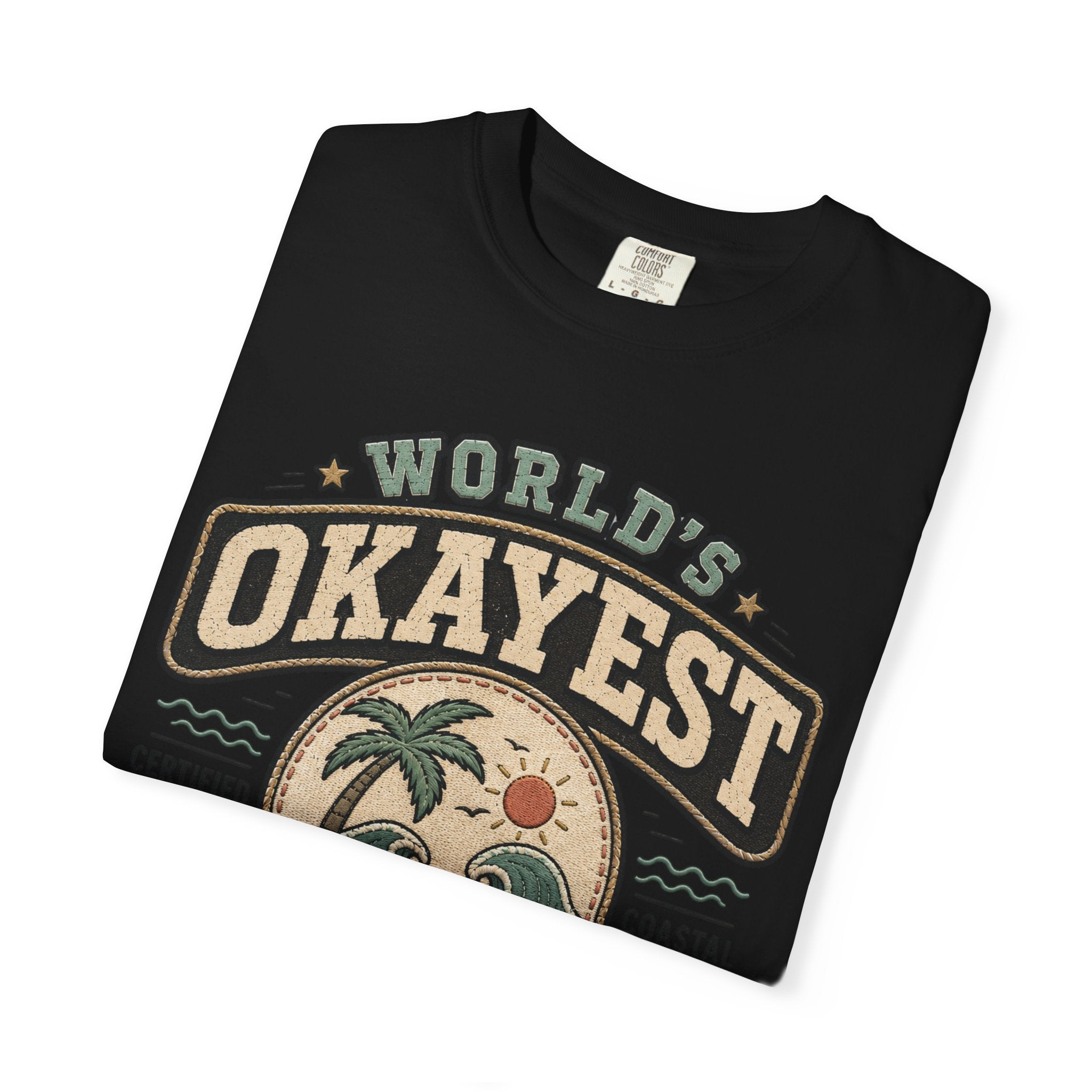Worlds Okayest Beach Bum Patch