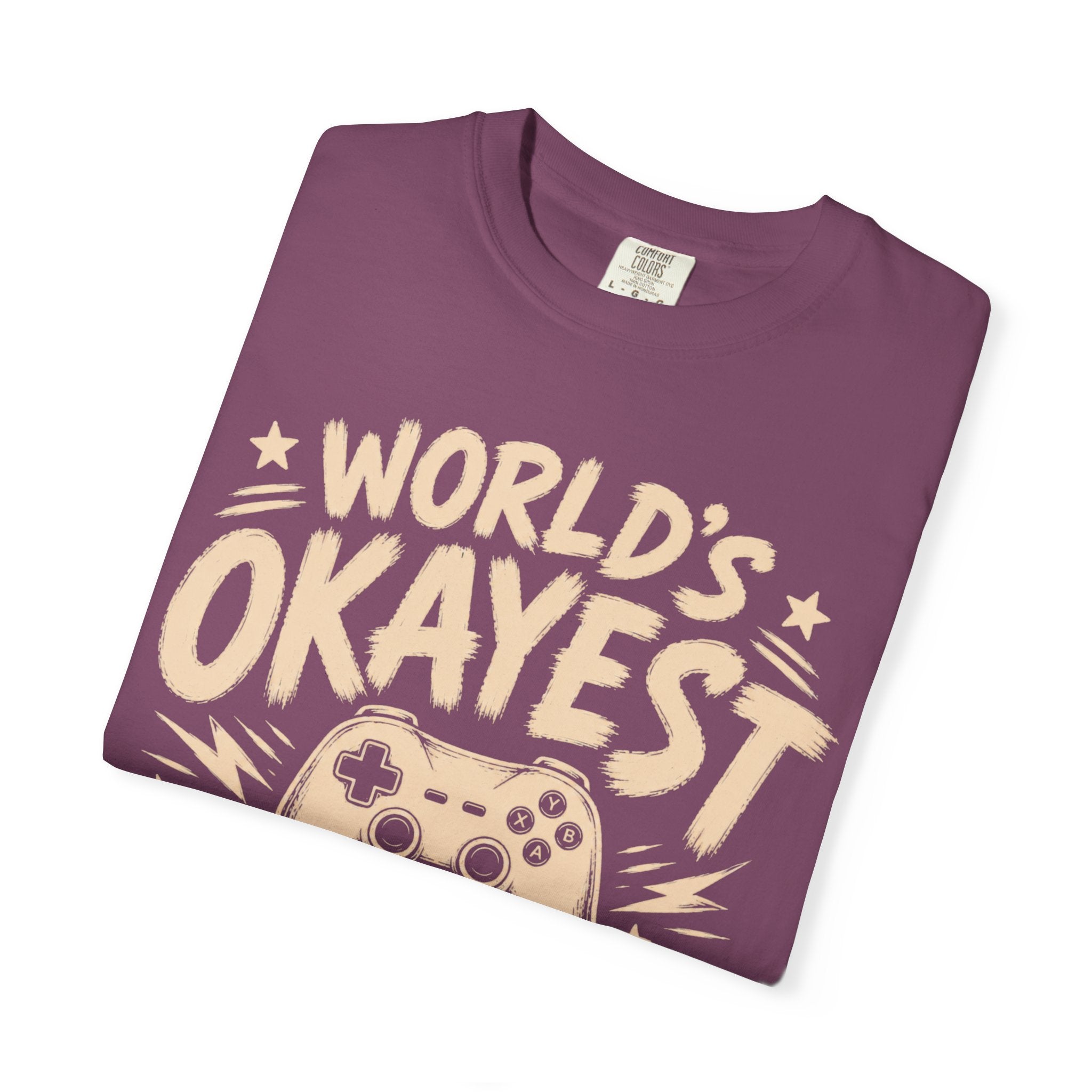 Worlds Okayest Gamer Text