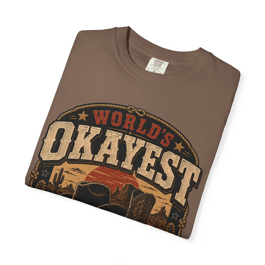 Worlds Okayest Cowboy Sunset
