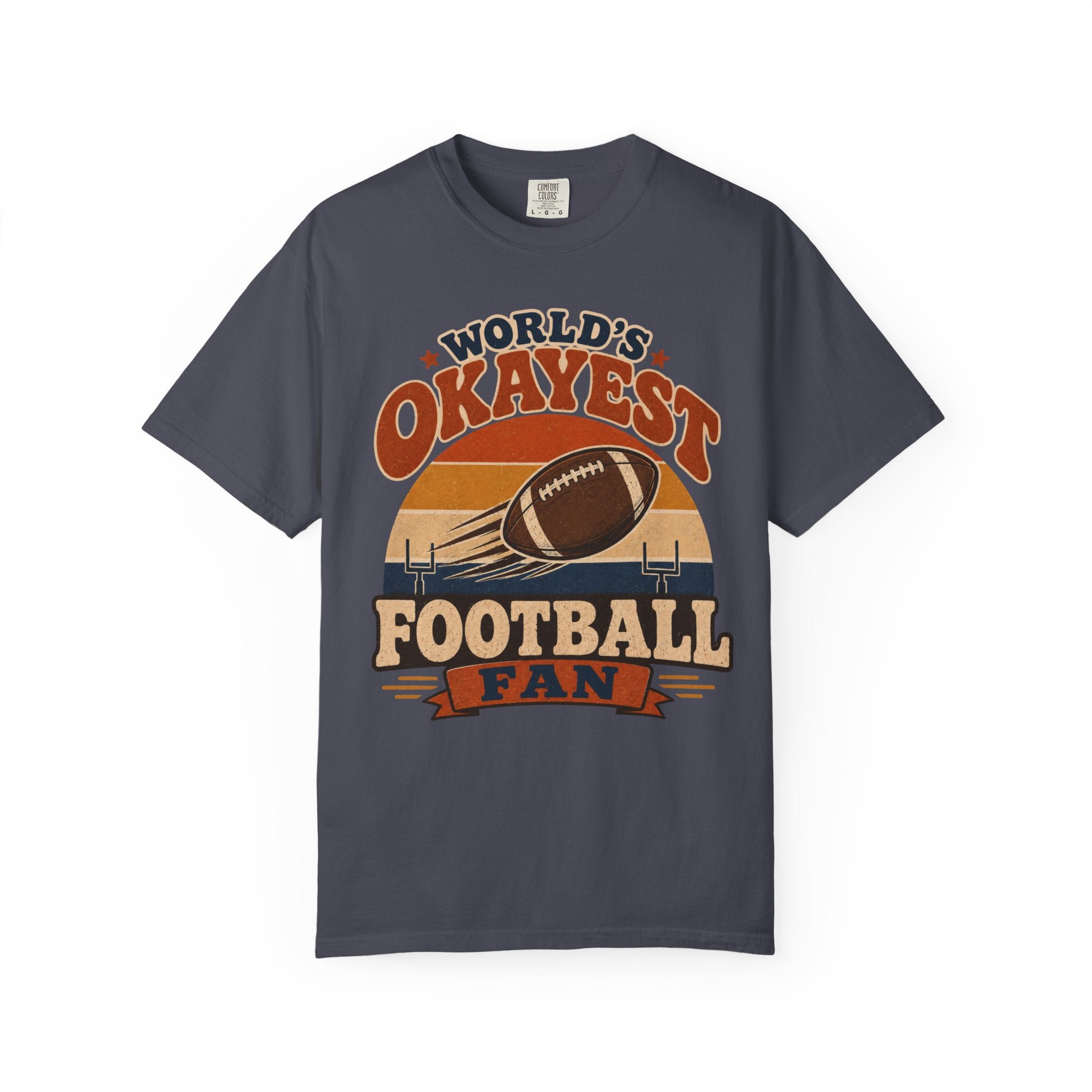 Worlds Okayest Football Fan Retro