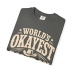 Worlds Okayest Cowboy Text