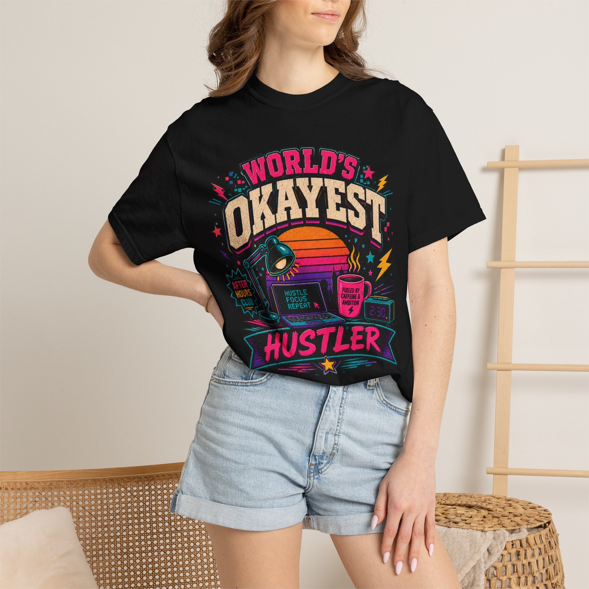 Worlds Okayest Hustler Vibe