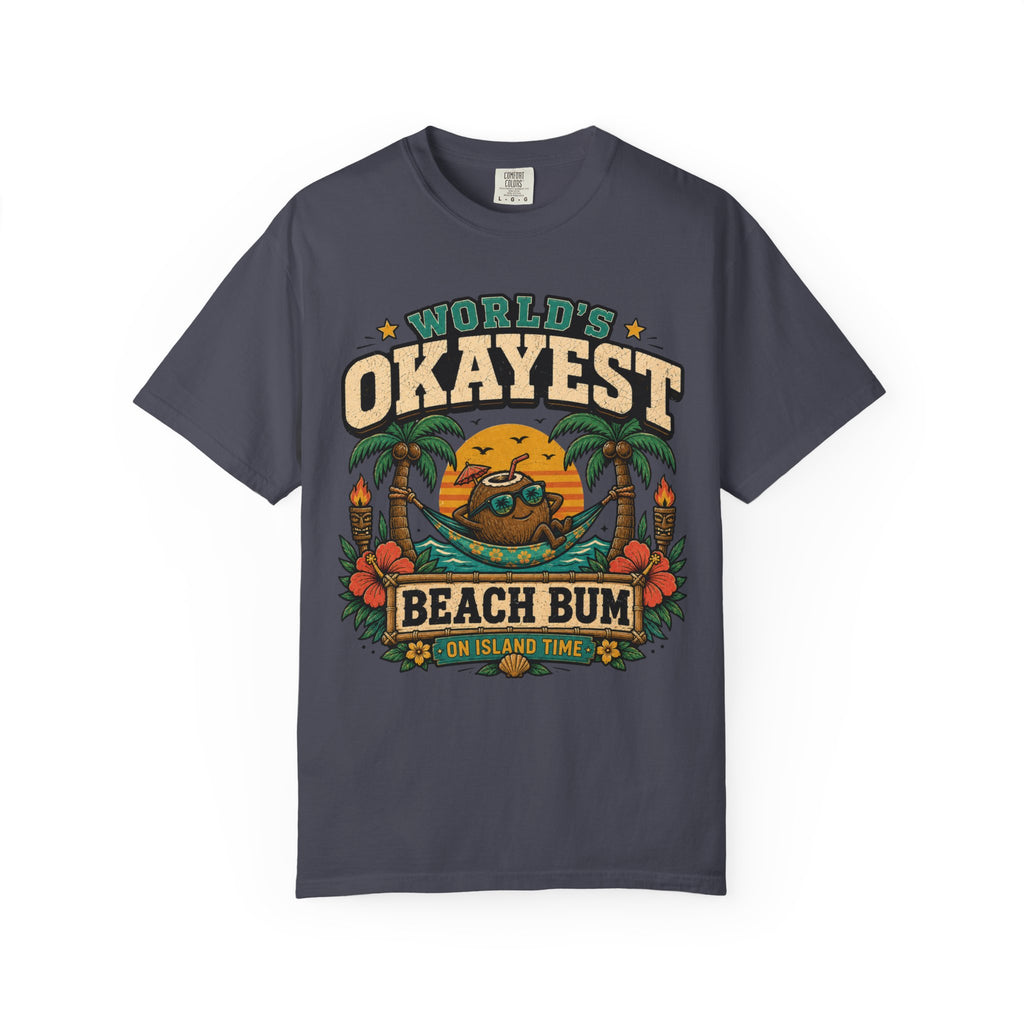 Worlds Okayest Beach Bum Coconut