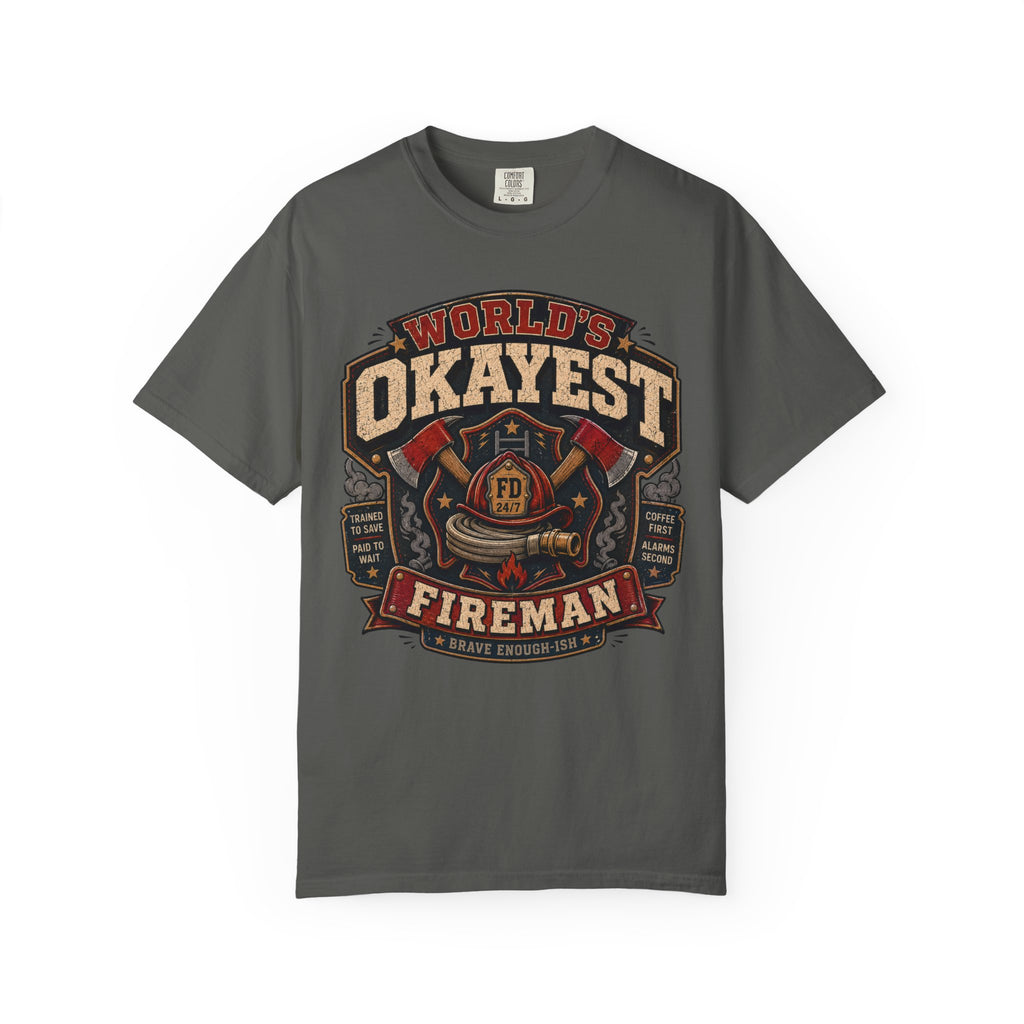 Worlds Okayest Fireman Axe