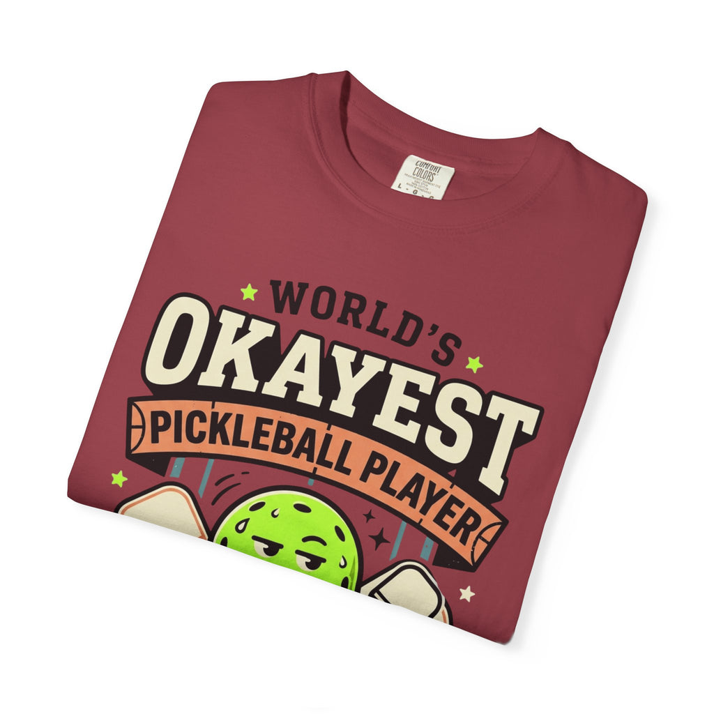 Worlds Okayest Pickleball Player Green