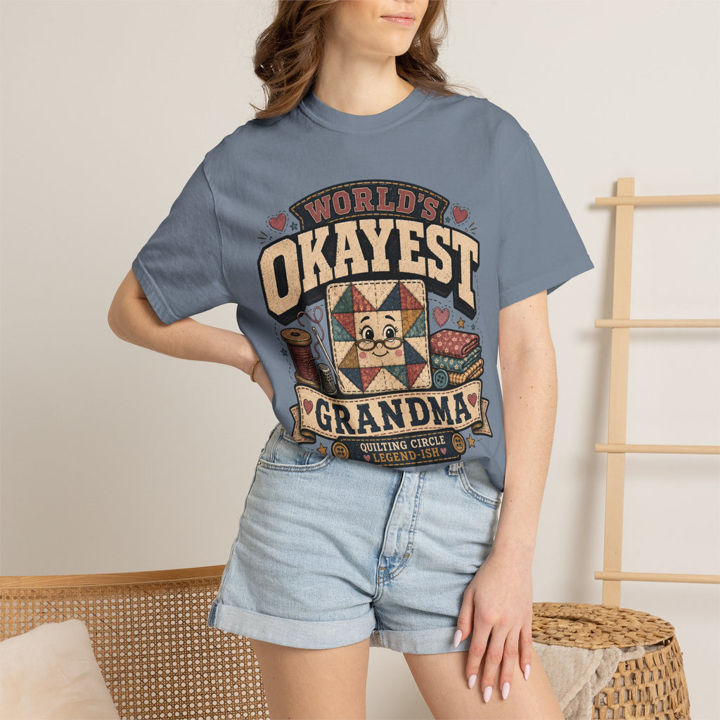 Worlds Okayest Grandma Quilt