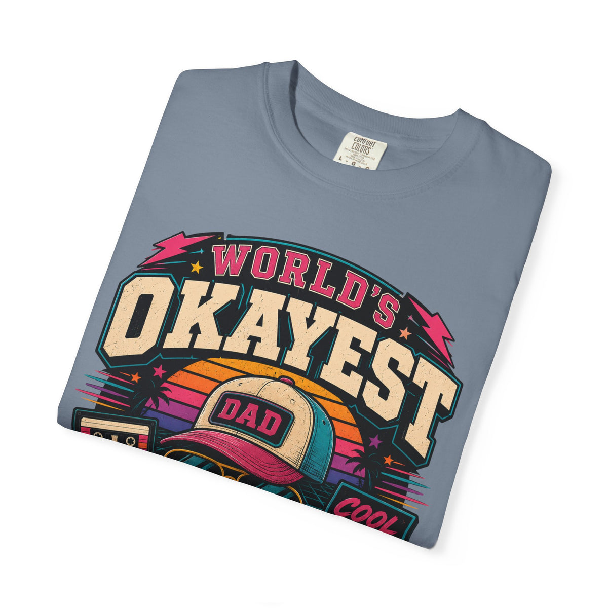 Worlds Okayest Dad 80's